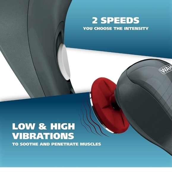 WahlHeatTherapyTherapeuticMassager with 8 Attachments. Great Condition! NO Box - Picture 2 of 8